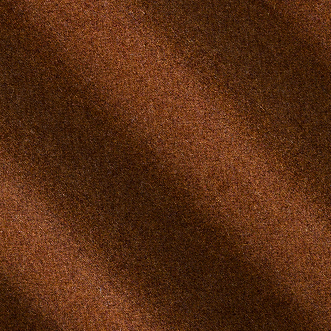 10045.9/8 | Wool Cashmere Plain | Brown | 158 Meter