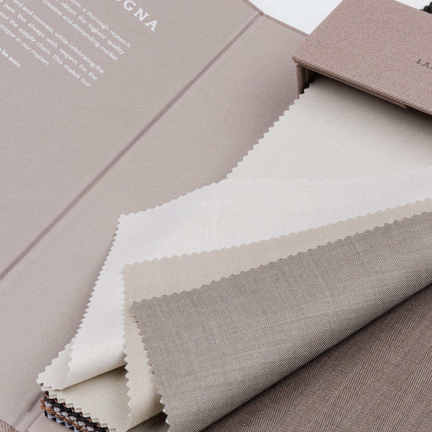 Booklet. Solaro Wool Silk & Linen Silk