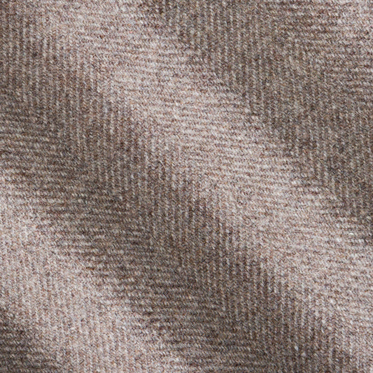 10045.11/17 | Wool Cashmere Herringbone | Taupe