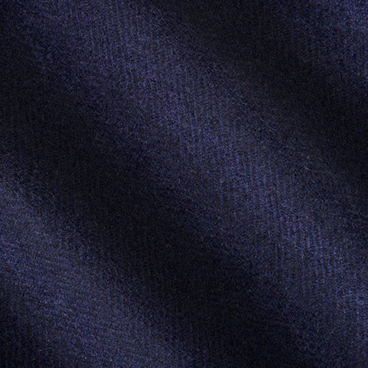10045.11/4 | Wool Cashmere Herringbone | Navy