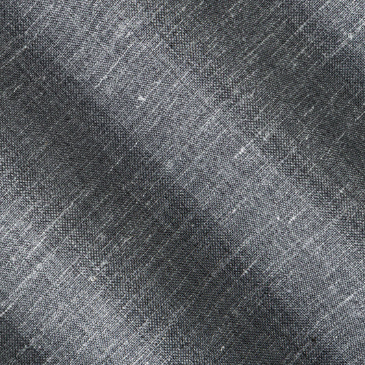 10068.1/11 | Wool Silk Linen Plain | M. Grey