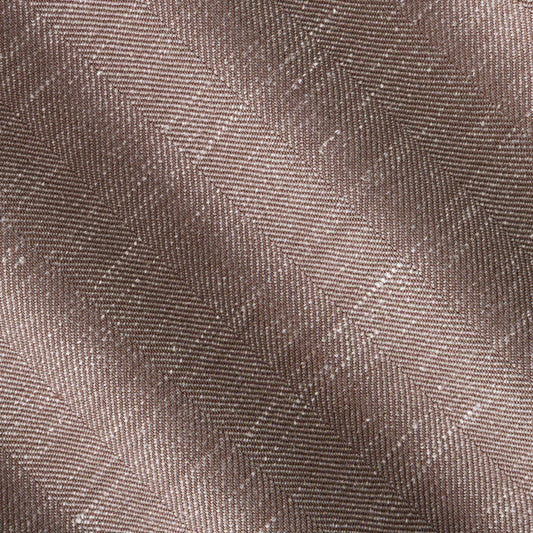 10070.2/51 | Wool Silk Linen Herringbone | Taupe