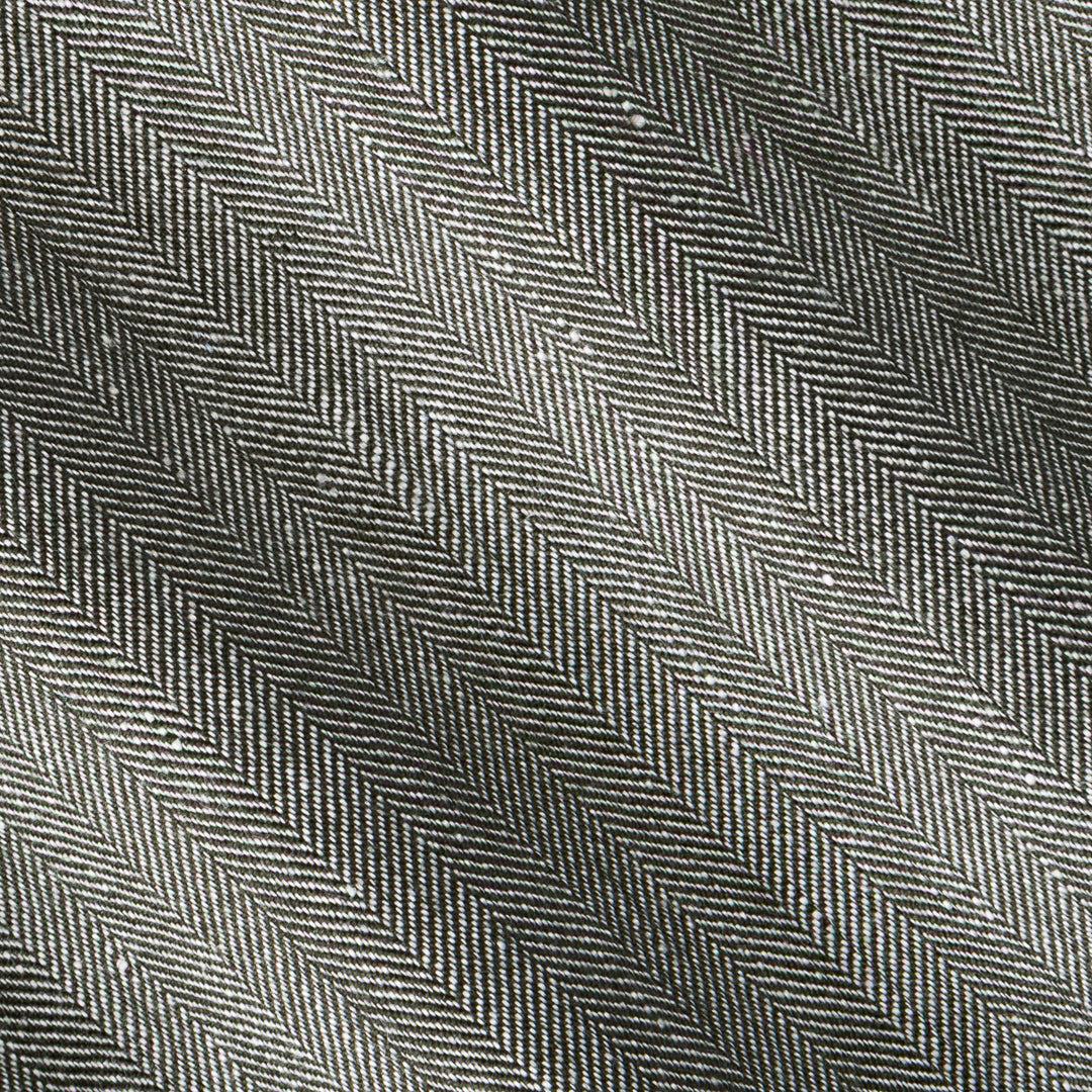 20018.1/9187 | Linen Wool Silk Herringbone | Clay | 16 Meter