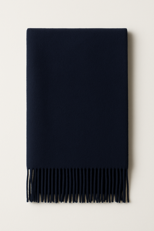 Scarf | Cashmere | Navy