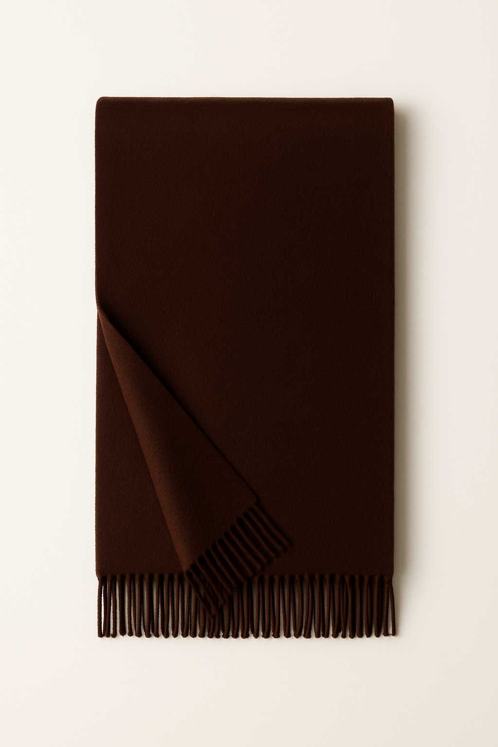 Scarf | Cashmere | Brown