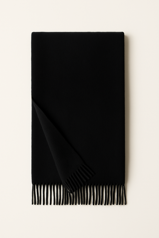 Scarf | Cashmere | Black